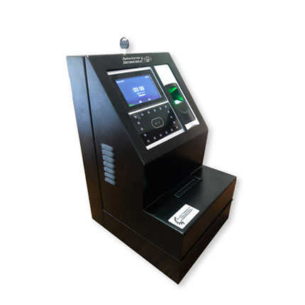 Reloj Control de Asistencia, Detección Facial con Gabinete – Impresora