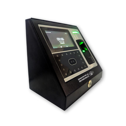 Reloj Control de Asistencia, Detección Facial con Gabinete