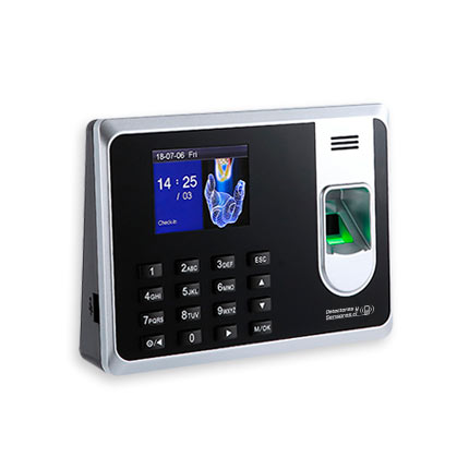 Reloj Control Asistencia Biométrico por Huella con Batería de Respaldo