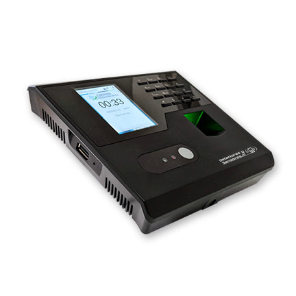 Reloj Control Asistencia Biométrico Facial y Huella WiFi 500 Usuarios