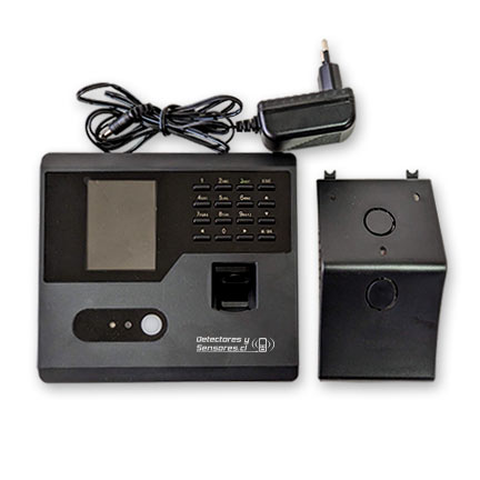 Reloj Control Asistencia Biométrico Facial y Huella WiFi 500 Usuarios